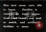 Image of Rice Field Fertilization Japan, 1934, second 1 stock footage video 65675025114