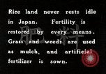 Image of Rice Field Fertilization Japan, 1934, second 6 stock footage video 65675025114
