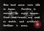 Image of Rice Field Fertilization Japan, 1934, second 8 stock footage video 65675025114