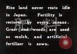 Image of Rice Field Fertilization Japan, 1934, second 15 stock footage video 65675025114