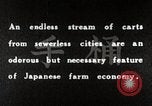 Image of human waste Japan, 1934, second 3 stock footage video 65675025115