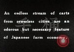 Image of human waste Japan, 1934, second 5 stock footage video 65675025115