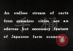 Image of human waste Japan, 1934, second 7 stock footage video 65675025115