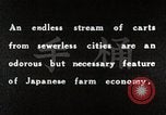 Image of human waste Japan, 1934, second 9 stock footage video 65675025115