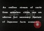 Image of human waste Japan, 1934, second 10 stock footage video 65675025115