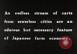 Image of human waste Japan, 1934, second 13 stock footage video 65675025115