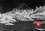 Image of Documentary film on Japan and Her Problems Japan, 1935, second 15 stock footage video 65675025119