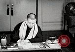 Image of Poet Composing Haiku Poem Japan, 1935, second 25 stock footage video 65675025125