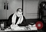 Image of Poet Composing Haiku Poem Japan, 1935, second 26 stock footage video 65675025125