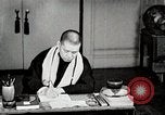 Image of Poet Composing Haiku Poem Japan, 1935, second 27 stock footage video 65675025125