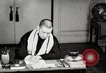 Image of Poet Composing Haiku Poem Japan, 1935, second 28 stock footage video 65675025125