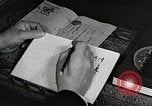 Image of Poet Composing Haiku Poem Japan, 1935, second 31 stock footage video 65675025125