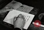 Image of Poet Composing Haiku Poem Japan, 1935, second 45 stock footage video 65675025125