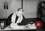 Image of Poet Composing Haiku Poem Japan, 1935, second 47 stock footage video 65675025125