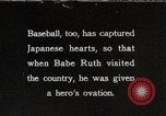 Image of Baseball in Japan Japan, 1934, second 1 stock footage video 65675025129