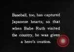 Image of Baseball in Japan Japan, 1934, second 8 stock footage video 65675025129