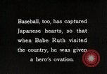 Image of Baseball in Japan Japan, 1934, second 9 stock footage video 65675025129