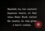 Image of Baseball in Japan Japan, 1934, second 10 stock footage video 65675025129