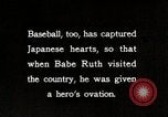 Image of Baseball in Japan Japan, 1934, second 13 stock footage video 65675025129