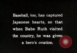 Image of Baseball in Japan Japan, 1934, second 15 stock footage video 65675025129