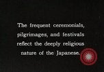 Standbild Shinto Zeremonie Japan, 1935, aus Sekunde 36 historischem Filmmaterial Videoclip 65675025132