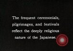 Standbild Shinto Zeremonie Japan, 1935, aus Sekunde 39 historischem Filmmaterial Videoclip 65675025132