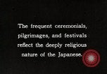 Standbild Shinto Zeremonie Japan, 1935, aus Sekunde 40 historischem Filmmaterial Videoclip 65675025132