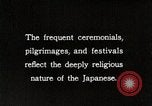 Standbild Shinto Zeremonie Japan, 1935, aus Sekunde 43 historischem Filmmaterial Videoclip 65675025132