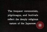 Standbild Shinto Zeremonie Japan, 1935, aus Sekunde 44 historischem Filmmaterial Videoclip 65675025132