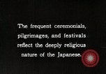 Standbild Shinto Zeremonie Japan, 1935, aus Sekunde 46 historischem Filmmaterial Videoclip 65675025132