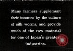 Standbild Japanese Silk Industrie Japan, 1935, aus Sekunde 1 historischem Filmmaterial Videoclip 65675025136