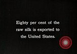 Standbild Japanese Silk Industrie Japan, 1935, aus Sekunde 45 historischem Filmmaterial Videoclip 65675025136