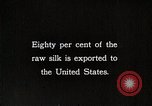 Standbild Japanese Silk Industrie Japan, 1935, aus Sekunde 46 historischem Filmmaterial Videoclip 65675025136