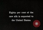 Standbild Japanese Silk Industrie Japan, 1935, aus Sekunde 48 historischem Filmmaterial Videoclip 65675025136