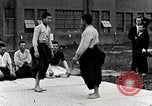 Image of Martial Art Training in Hirosaki Boys' School Honshu Japan, 1935, second 6 stock footage video 65675025142