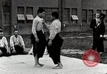 Image of Martial Art Training in Hirosaki Boys' School Honshu Japan, 1935, second 9 stock footage video 65675025142