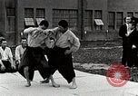 Image of Martial Art Training in Hirosaki Boys' School Honshu Japan, 1935, second 11 stock footage video 65675025142