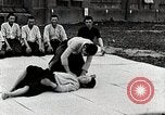 Image of Martial Art Training in Hirosaki Boys' School Honshu Japan, 1935, second 16 stock footage video 65675025142