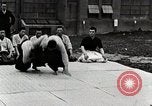 Image of Martial Art Training in Hirosaki Boys' School Honshu Japan, 1935, second 30 stock footage video 65675025142