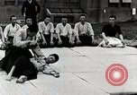 Image of Martial Art Training in Hirosaki Boys' School Honshu Japan, 1935, second 32 stock footage video 65675025142