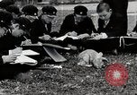 Standbild Kunst Klasse auf Hirosaki Boys' School Honshu Japan, 1935, aus Sekunde 24 historischem Filmmaterial Videoclip 65675025144
