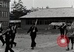 Image of Students Cleaning Ground Honshu Japan, 1935, second 13 stock footage video 65675025145