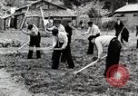 Image of Students Cleaning Ground Honshu Japan, 1935, second 21 stock footage video 65675025145