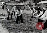 Image of Students Cleaning Ground Honshu Japan, 1935, second 25 stock footage video 65675025145