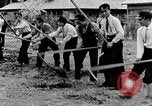 Image of Students Cleaning Ground Honshu Japan, 1935, second 31 stock footage video 65675025145