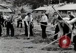 Image of Students Cleaning Ground Honshu Japan, 1935, second 38 stock footage video 65675025145