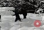 Standbild Skifahren Japan, 1935, aus Sekunde 50 historischem Filmmaterial Videoclip 65675025152