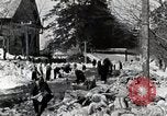 Image of People Clear Snow Japan, 1935, second 25 stock footage video 65675025153