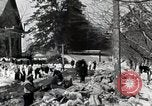 Image of People Clear Snow Japan, 1935, second 28 stock footage video 65675025153