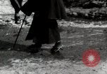 Image of People Clear Snow Japan, 1935, second 52 stock footage video 65675025153